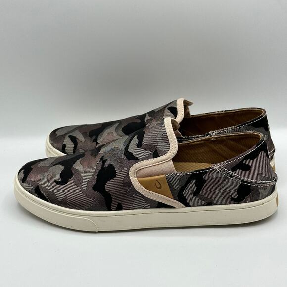 OLUKAI Pehuea Pa'i Convertible Sneaker Soft Pink Ke Au Camo - Picture 4 of 8